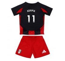 Fulham Adama Traore #11 Koszulka Wyjazdowa dzieci 2024-25 Krótki Rękaw (+ krótkie spodenki)